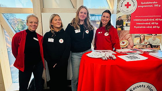 Representanter från Röda Korsets Högskola, Foto: RKH