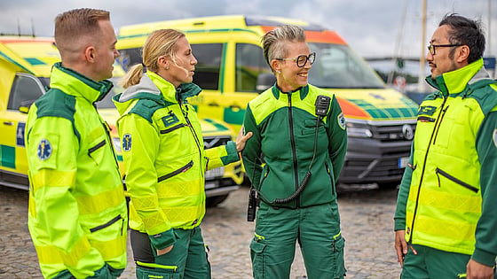 Ambulanspersonal. Foto: Mostphotos.
