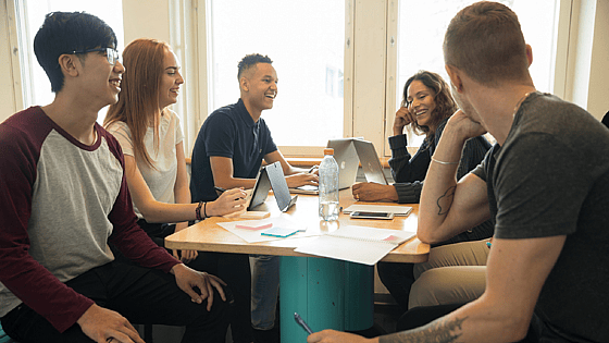 Grupparbete med studenter