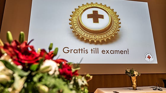 Bild från avslutningshögtiden våren 2024. Foto: Jenny Frejing