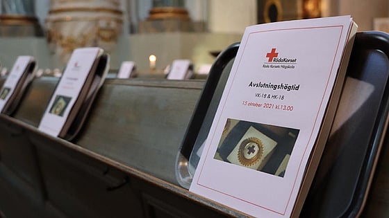 Bild från avslutningshögtid.