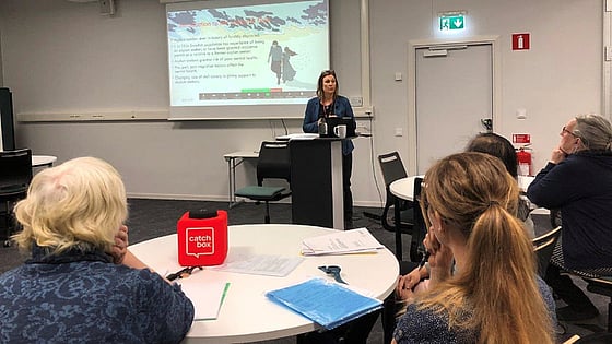 bild från halvtidsseminarium. Foto:RKH