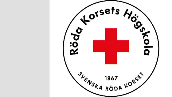 Bild av Röda Korsets Högskolas nya logga.