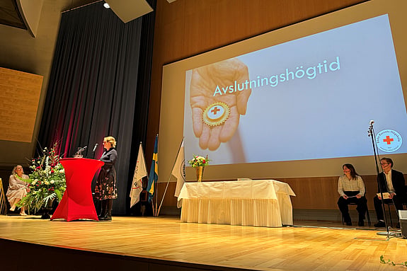 Bild från avslutningshögtiden januari 2024