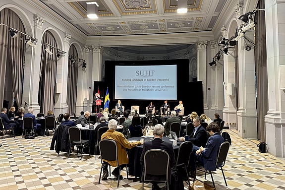 Representanter från Sveriges universitets- och högskoleförbund. Foto: Privat