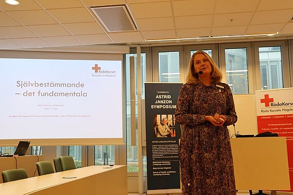 Bild av Susanne Georgsson, rektor.