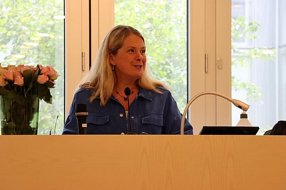 Bild av Susanne Georgsson, rektor vid Röda Korsets Högskola.