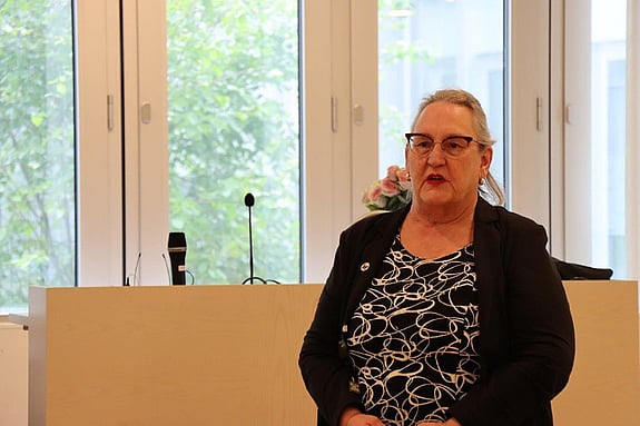Bild av Maria Åling, adjunkt vid Röda Korsets Högskola.
