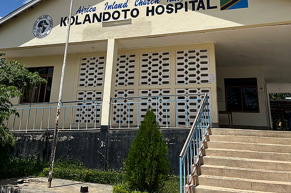 Kolandoto Hospital, Tanzania. Foto: Privat