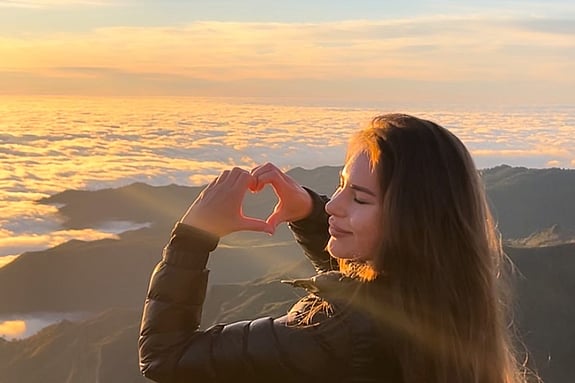 Utsikt från Madeira. Foto: Privat