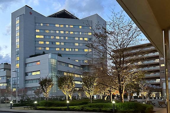 Japanese Red Cross College of Nursing i Tokyo, Japan. Foto: Privat
