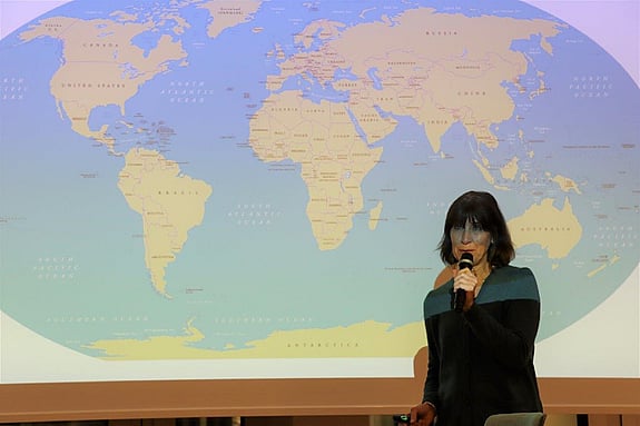 Bild av Katarina Öberg på Nobel Calling.