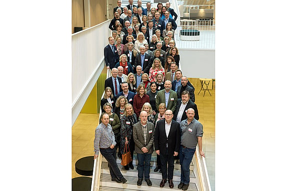 Gruppbild med alla deltagare på SUHF-konferensen. Foto: Sören Andersson