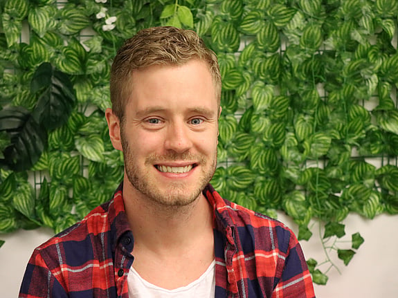 Linus Lindén, student på Sjuksköterskeprogrammet vid Röda Korsets Högskola. Foto: Privat