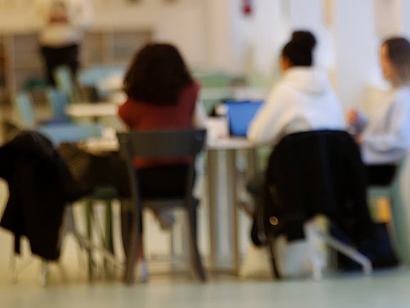 Studenter på Röda Korsets Högskola