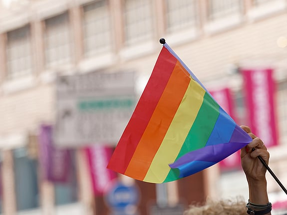Prideflagga. Foto: Mostphotos