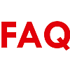 Bild av röda bokstäver som bildar "FAQ". Foto: RKH