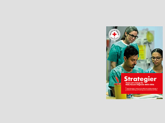 Bild av Röda Korsets Högskolas nya strategier.
