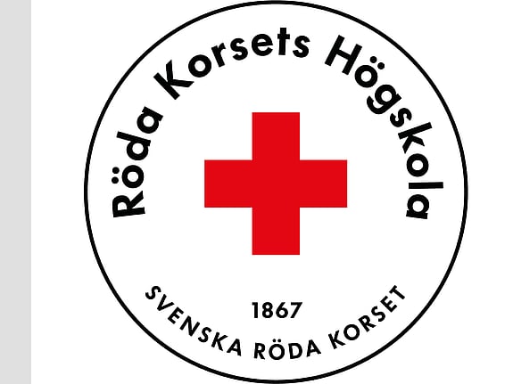 Bild av Röda Korsets Högskolas nya logga.
