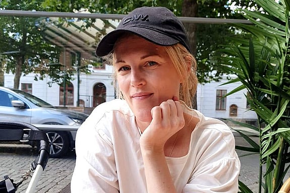 Alexandra Adell, student vid Röda Korsets Högskola. Foto: Privat