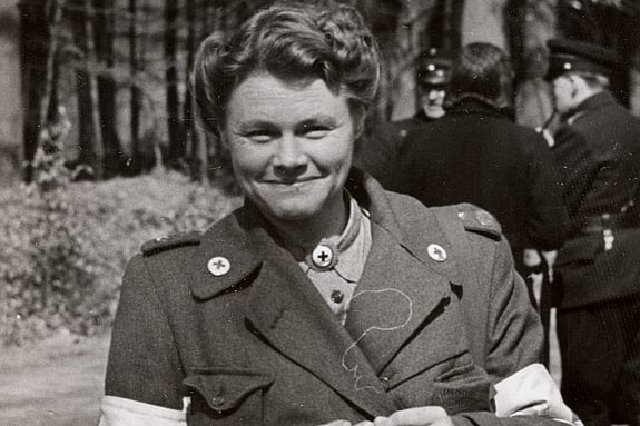 Margareta Björcke. Foto: Svenska Röda Korset