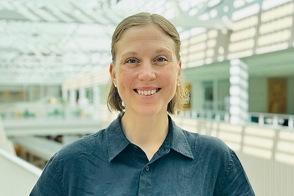 Magdalena Kjessel, internationell handläggare vid Röda Korsets Högskola.