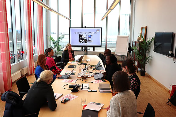 Presentation med Kenya Red Cross Training Institute