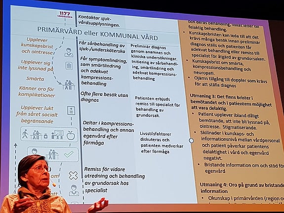 Bild från sårkonferensen.