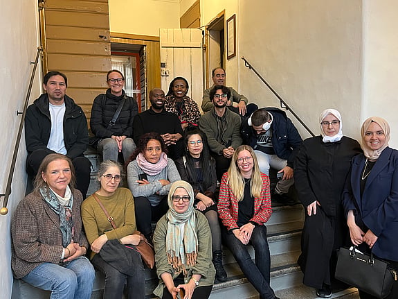 Team members of the research project A Safer Future. Foto: Privat